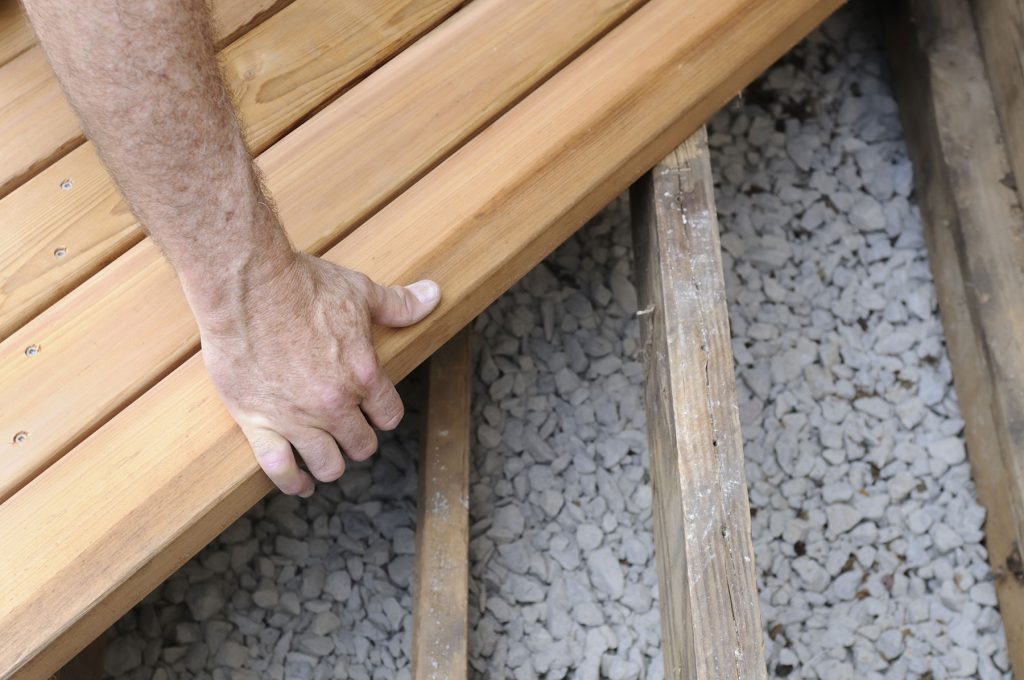 Enjoy outdoor living with this stunning deck upgrade by Amsted.