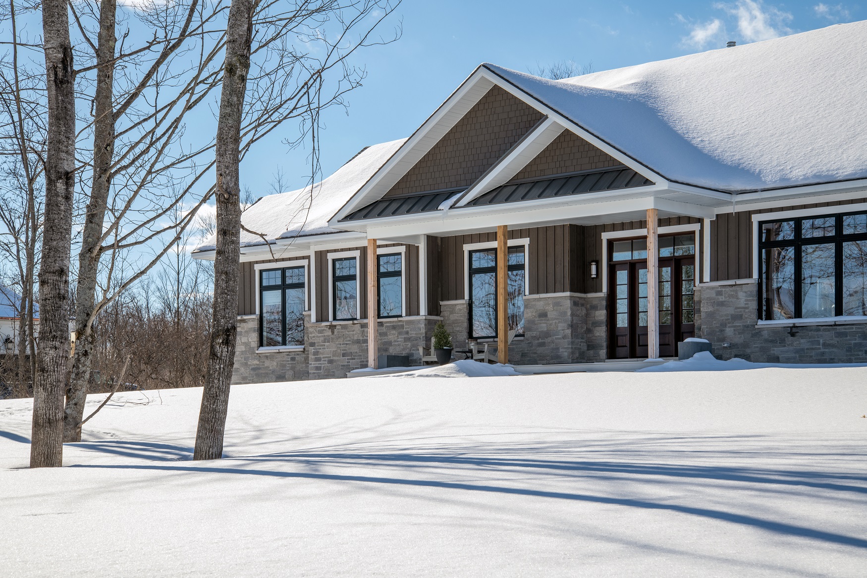 Custom Home Exterior