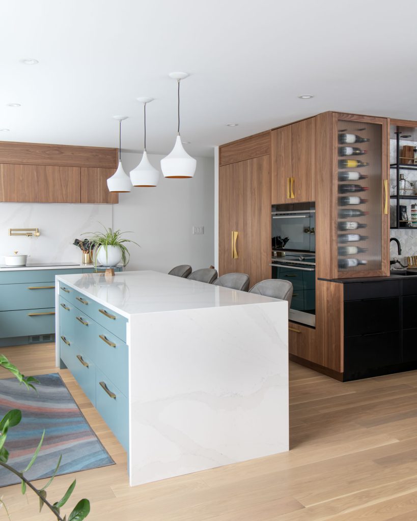 ottawa ontario kitchen bar renovation mid century