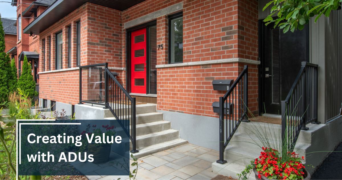 Amsted showcases innovative solutions for creating value with ADUs, enhancing living spaces and community development.