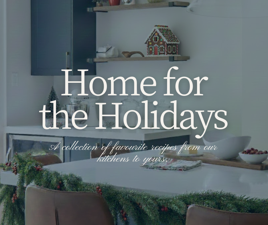 Home for the Holidays,” the 2025 Amsted Holiday Cookbook